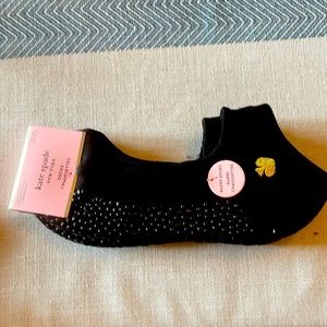 Kate Space Black Barre Workout Socks - 2 pairs NWT